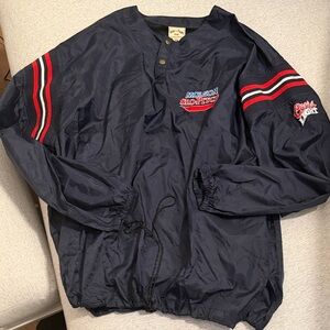 Vintage Navy Windbreaker Jacket